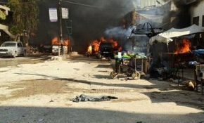 Afrin'de bombalı terör saldırısı: 40 ölü