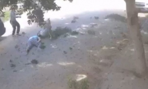 Hafter'in sivilleri öldürdüğü saldırılar güvenlik kameralarınca kaydedildi