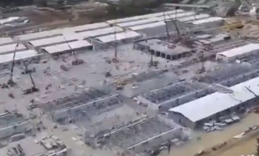 Salgın hastanelerinin yapımında 25 gün geride kaldı