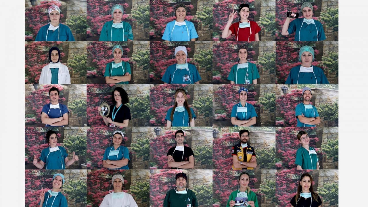 Yeni tip koronavirüs (Covid-19) ile mücadelede ön cephede yer alan hemşireler, canları pahasına hayat kurtarmaya devam ediyor. 