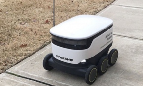 ABD'de yemek servislerini kurye robotlar yapıyor