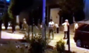 "Yakan top" oynayan gençler, polisi görünce evlerine kaçtı