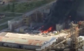 Venedik’te kimyasal fabrikada patlama