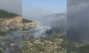 KKTC’deki yangına Türkiye'den yardım