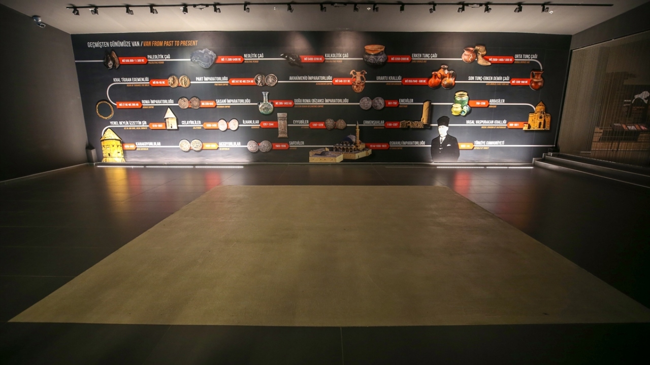 Urartu eserleri sayısı bakımında "dünyadaki en zengin müze" olarak öne çıkan Van Müzesi, çağdaş bir anlayışıyla tasarlanmış bölümleriyle ziyaretçilerini büyülüyor.