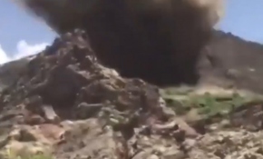 Meti timleri Hakurk'ta tuzaklanan patlayıcıyı böyle imha etti