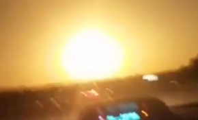 Göktaşı olduğu değerlendirilen parlama birçok ilde göründü