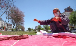 45 yıllık yorgancılık mesleğini ilk günkü aşkla yapıyor