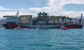 Fatih Sondaj Gemisi Karadeniz'e ulaştı
