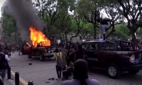 Polis şiddeti protestoları Meksika'ya sıçradı