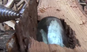 Yakacağı keresteden mektup çıktı