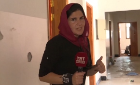 Libya'daki Yermuk Kampı'na ilk kez TRT Haber girdi