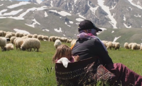 Minik Şirin'in kuzuyla yolculuğu