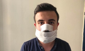 Gaziantep'te sağlık çalışanına darp kamerada