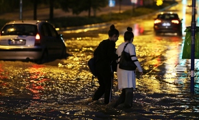 Ankara'da sağanak etkili oldu