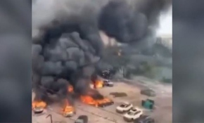 Çin'de yakıt tankeri patladı: 10 kişi hayatını kaybetti