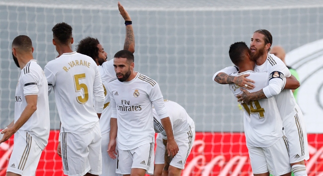 Real Madrid evinde kazandı