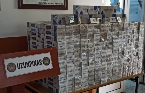MSB: Hatay ve Van hududunda 12 bin 758 paket kaçak sigara ele geçirildi