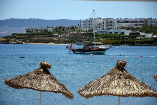 Bodrumda oteller yerli turistle hareketlendi