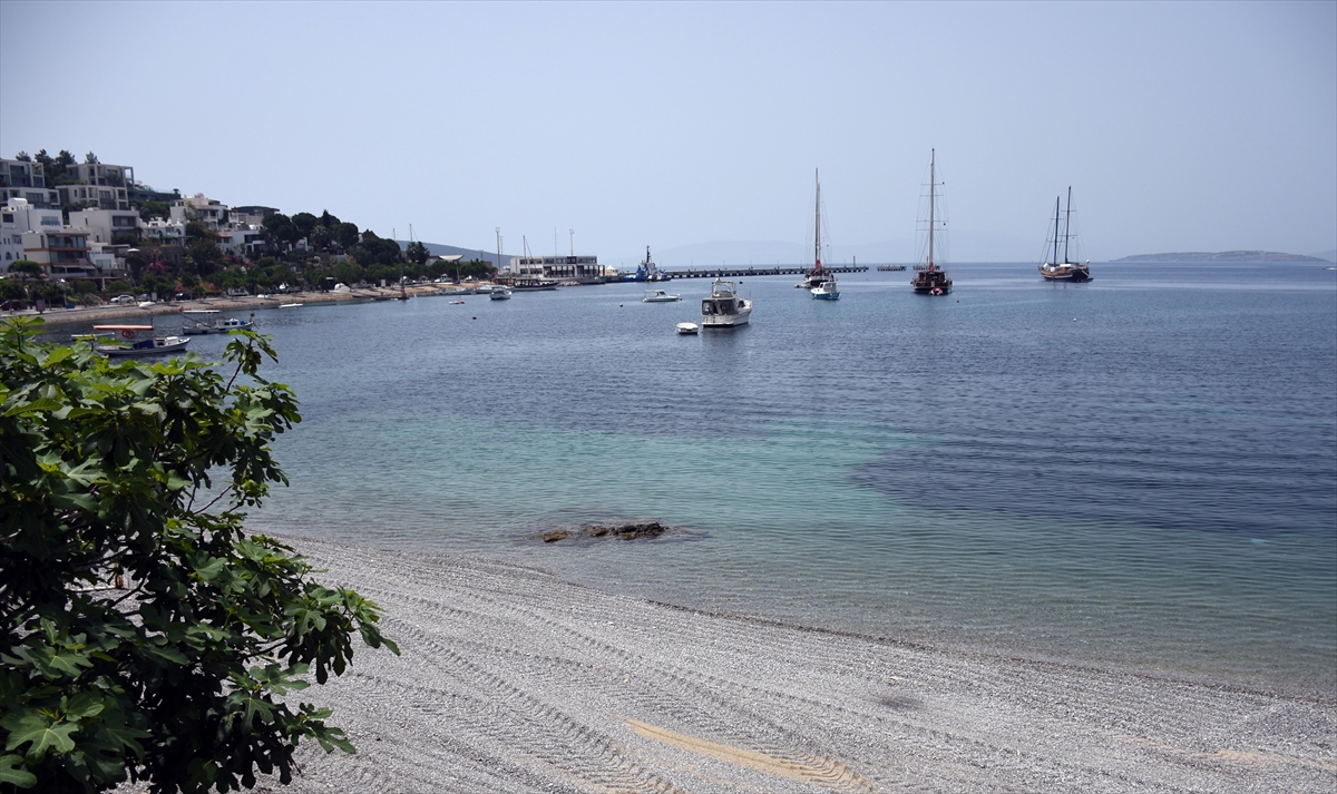 Aras, mavi bayraklı plajlarla ilgili belediyenin Çevre Müdürlüğü ekiplerinin sürekli kriterleri yerine getirmeye çalıştığını ifade etti.