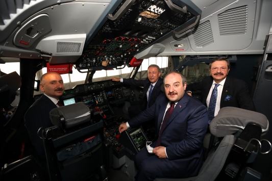 Bakanlar Akar, Varank ve Karaismailoğlu, ASPİLSANı gezdi