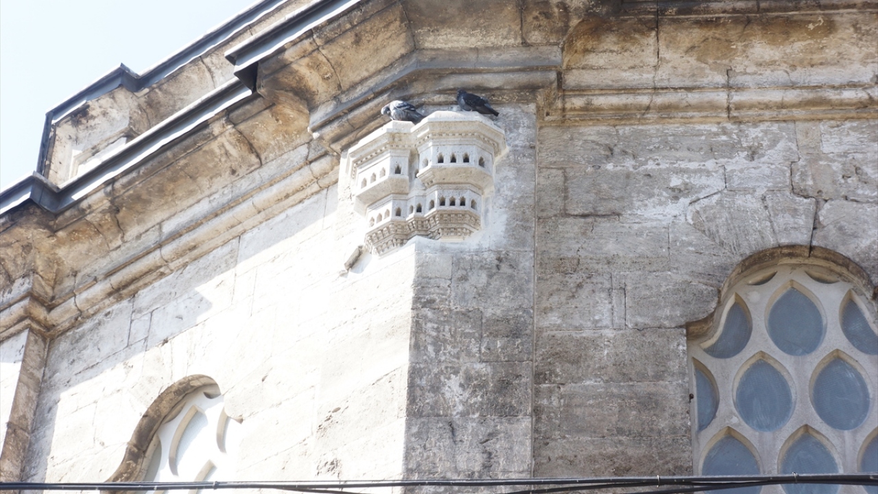 Sultan 3. Mustafa Türbesi`nde de kuş evleri bulunuyor.