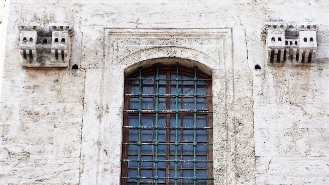 Taksim Maksemi`nde de kuş evleri bulunuyor.