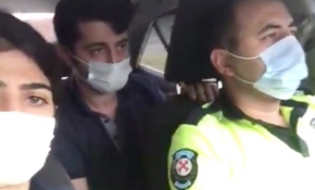 Polis ekipleri öğrenciyi sınava yetiştirdi