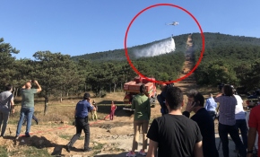 TRT Haber ekibinin canlı yayında zor anları