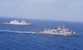 Doğu Akdeniz'de İtalya ile ortak deniz eğitimi