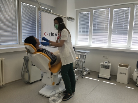 TİKAdan Karadağa tıbbi donanım desteği