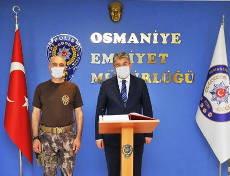 Osmaniye Valisi Yılmazdan İl Emniyet Müdürlüğünü ziyaret