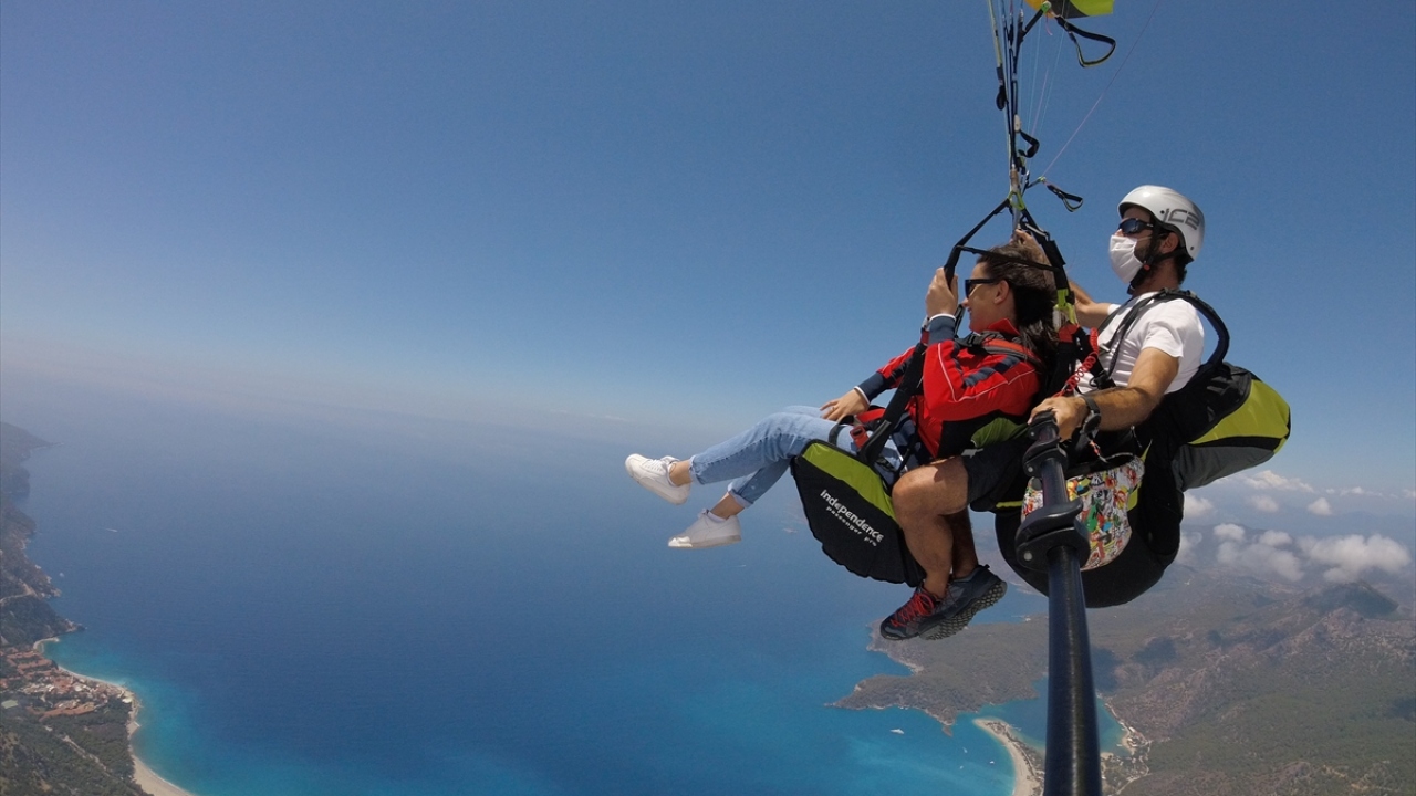 Belcekız Plajı`na sorunsuz iniş gerçekleştirildi.