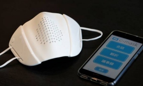 Japon teknoloji şirketinden konuşma çevirisi yapan akıllı maske