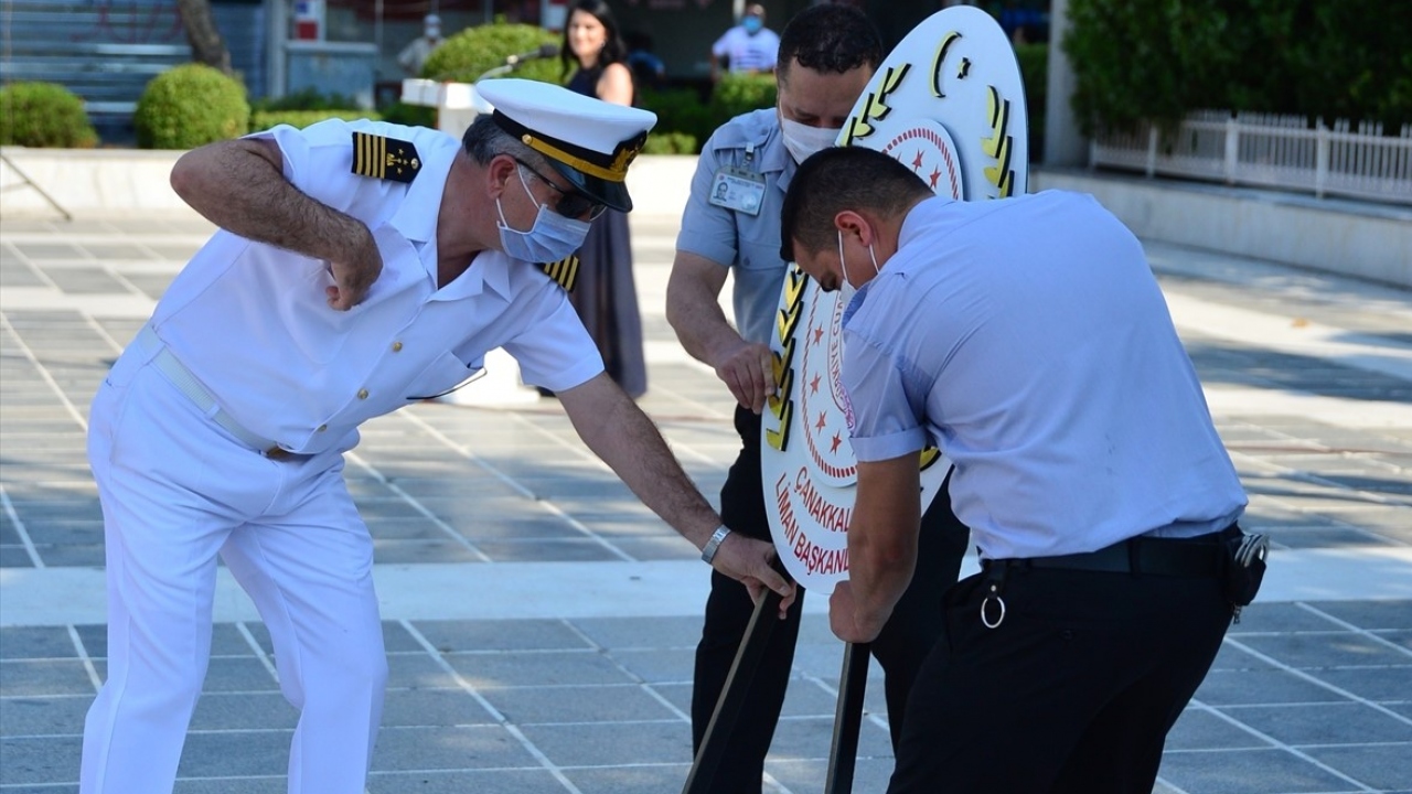 Çanakkale Liman Başkanı İsmail Gümüş, törende yaptığı konuşmada, Kabotaj Kanunu`nun 1 Temmuz 1926`da yürürlüğe girdiğini hatırlattı. 