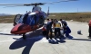 Kayseri'de ambulans helikopter, kalça eklemi kırılan kişi için havalandı