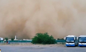 Umman'da kum fırtınası