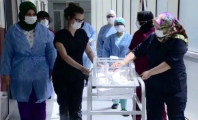 Miraç İbrahim bebek virüsü yendi, hayata tutundu