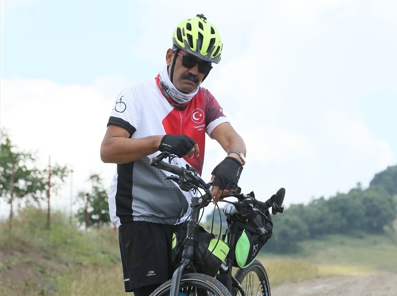 "2019`da 11 bin 800 kilometre bisiklet sürdüm"