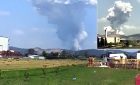 Havai fişek patlamasından yeni görüntüler