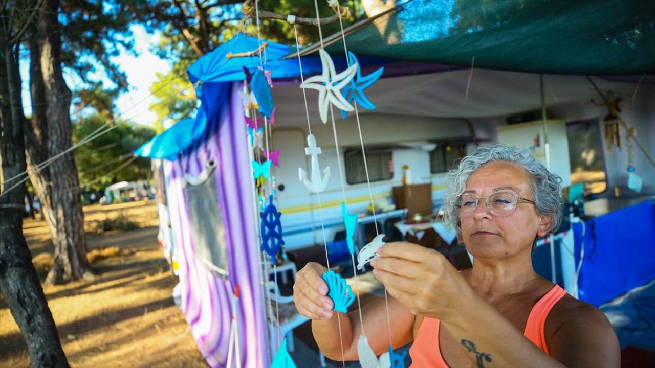 Güney Marmara, Ege ve Akdeniz`deki sahil bandında 100`e yakın karavan kampı bulunuyor. 