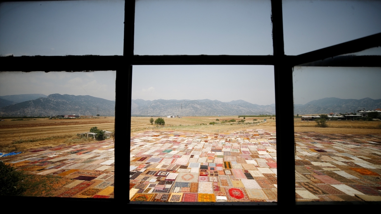 Halı tüccarları, Isparta, Konya, Kayseri`nin aralarında olduğu birçok ilden toplanan eski halı ve kilimleri, Antalya`nın Döşemealtı ilçesindeki tesislerde bir dizi işlemlerden geçirerek, ekonomiye kazandırıyor.