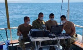 Batan göçmen teknesinin enkazı görüntülendi