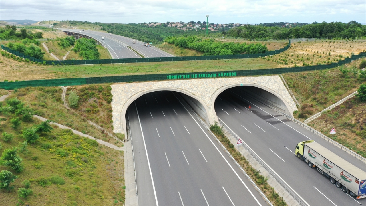 Kuzey Marmara Otoyolu`nda "Uskumruköy Köprüsü"
