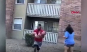 ABD'de 3. kattan düşen çocuğu eski futbolcu kurtardı