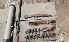 Pençe-Kaplan Operasyonu'nda PKK'ya ait mühimmat ele geçirildi