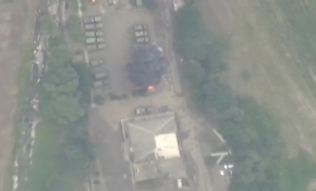 Ermenistan ordusuna ait mevziler böyle vuruldu