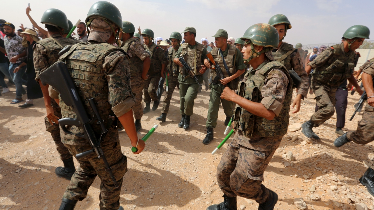 Tatavin`deki işsizlik protestoları 