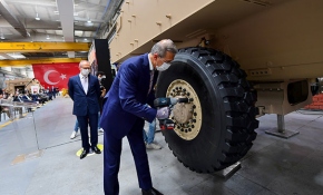 Pars 6x6 Mayına Karşı Korumalı Araç'ın ilk montajı yapıldı