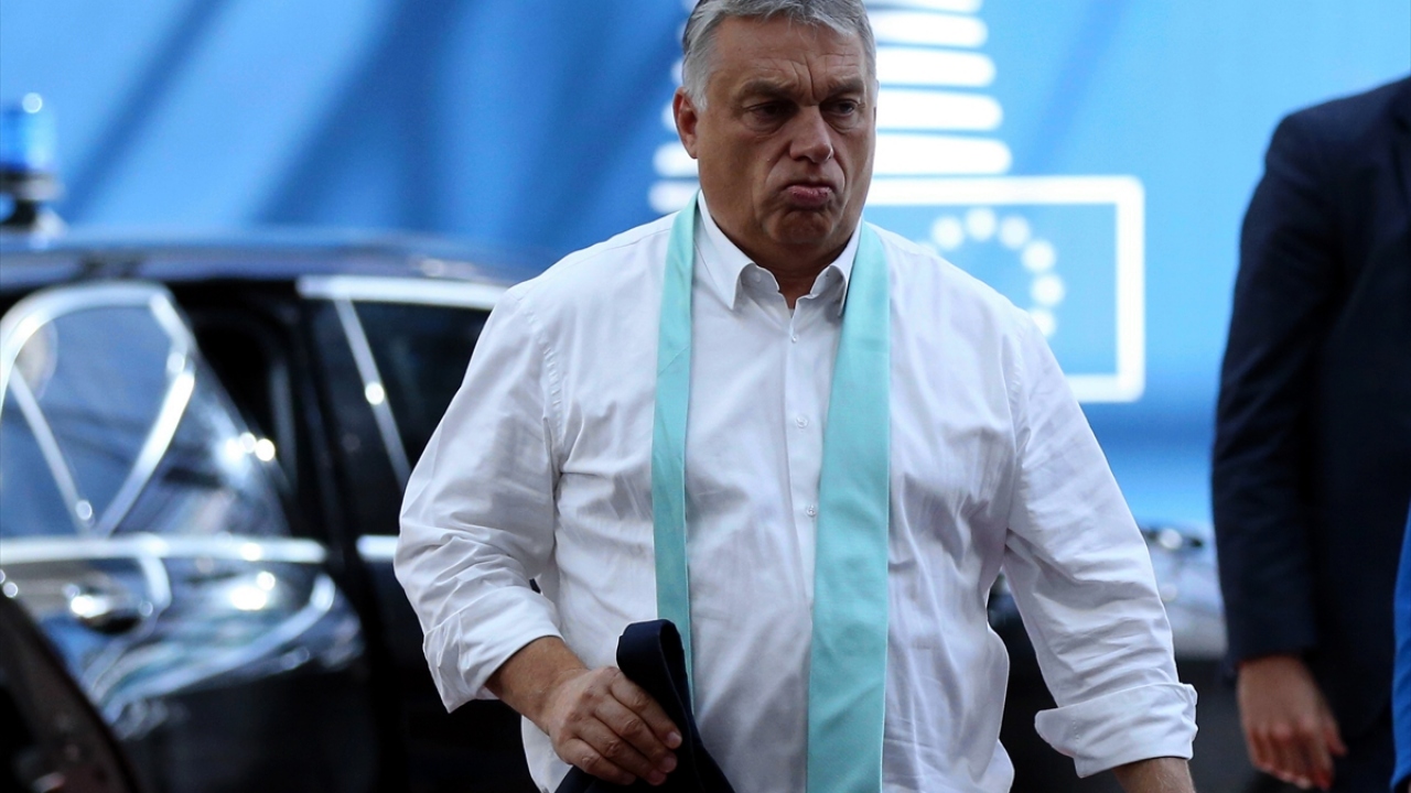 Brüksel`de düzenlenen zirveye Macaristan Başbakanı Viktor Orban da katıldı.